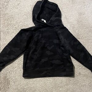 Lululemon Athletica Black Camouflage Hoodie